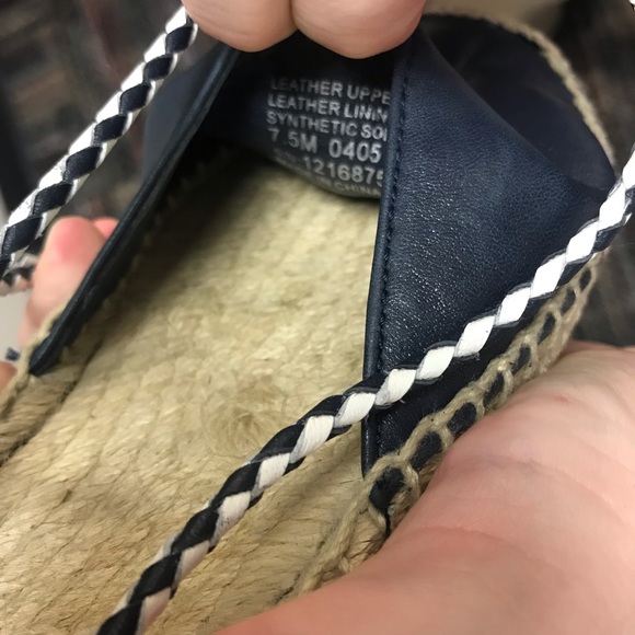 π5/30 HPπ Tory Burch Positano Lace up Espadrille - Picture 4 of 10